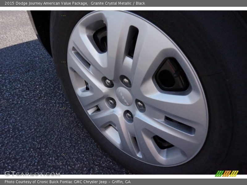 Granite Crystal Metallic / Black 2015 Dodge Journey American Value Package
