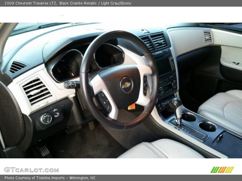 Black Granite Metallic / Light Gray/Ebony 2009 Chevrolet Traverse LTZ