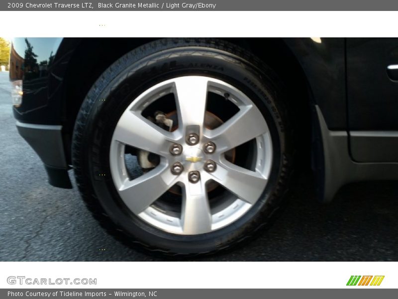 Black Granite Metallic / Light Gray/Ebony 2009 Chevrolet Traverse LTZ
