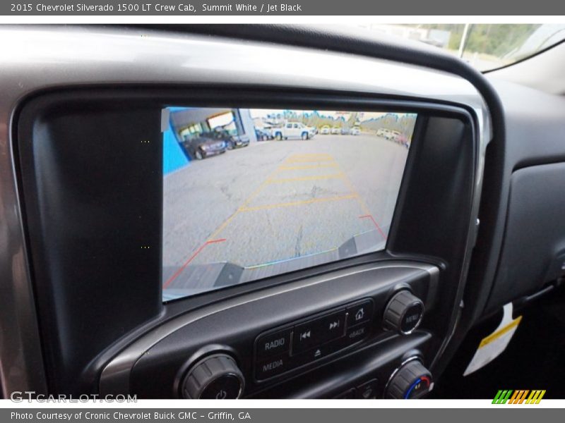 Summit White / Jet Black 2015 Chevrolet Silverado 1500 LT Crew Cab