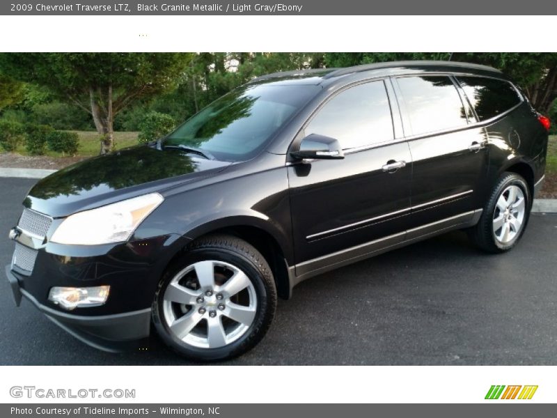Black Granite Metallic / Light Gray/Ebony 2009 Chevrolet Traverse LTZ