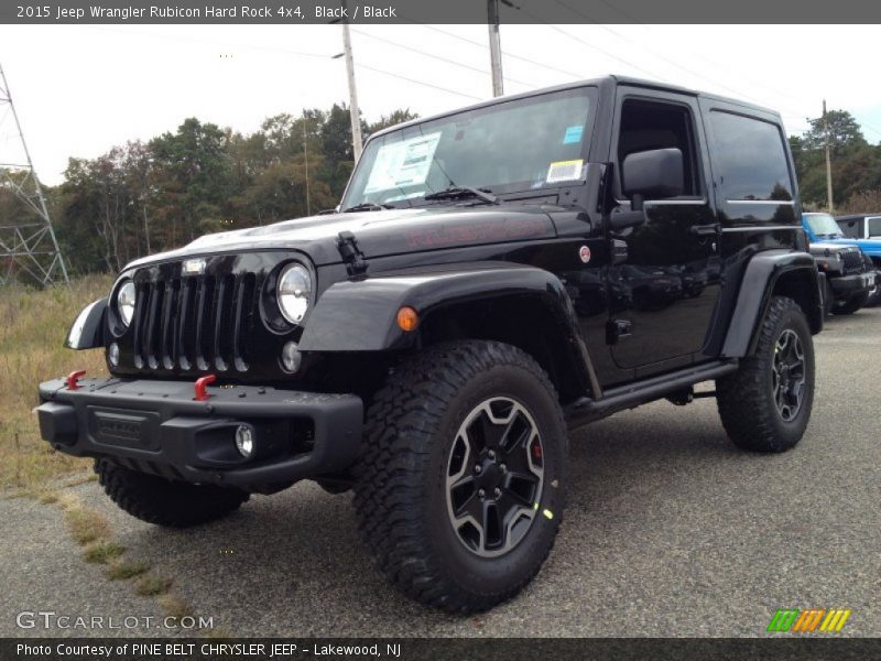 Front 3/4 View of 2015 Wrangler Rubicon Hard Rock 4x4