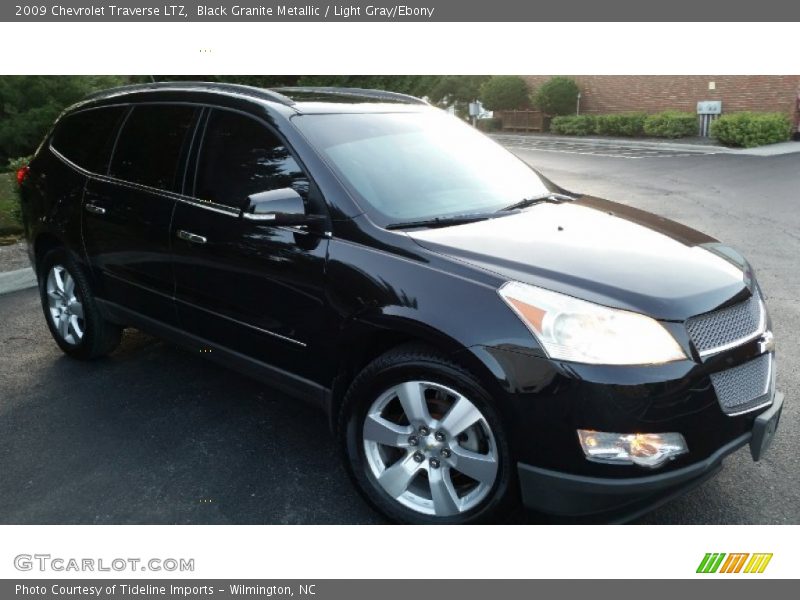 Black Granite Metallic / Light Gray/Ebony 2009 Chevrolet Traverse LTZ