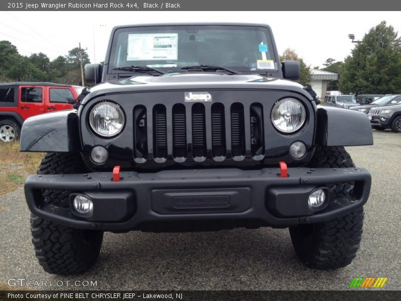 Black / Black 2015 Jeep Wrangler Rubicon Hard Rock 4x4