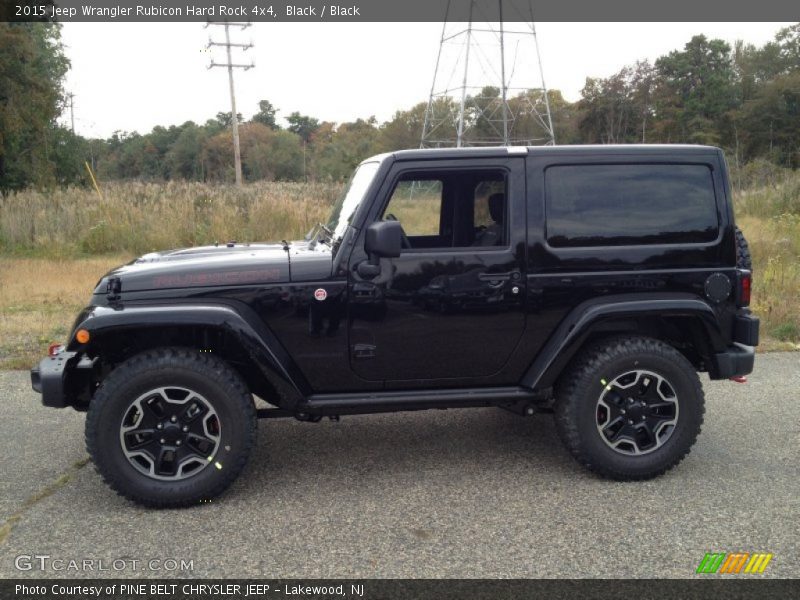  2015 Wrangler Rubicon Hard Rock 4x4 Black
