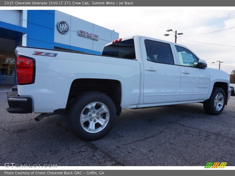 Summit White / Jet Black 2015 Chevrolet Silverado 1500 LT Z71 Crew Cab