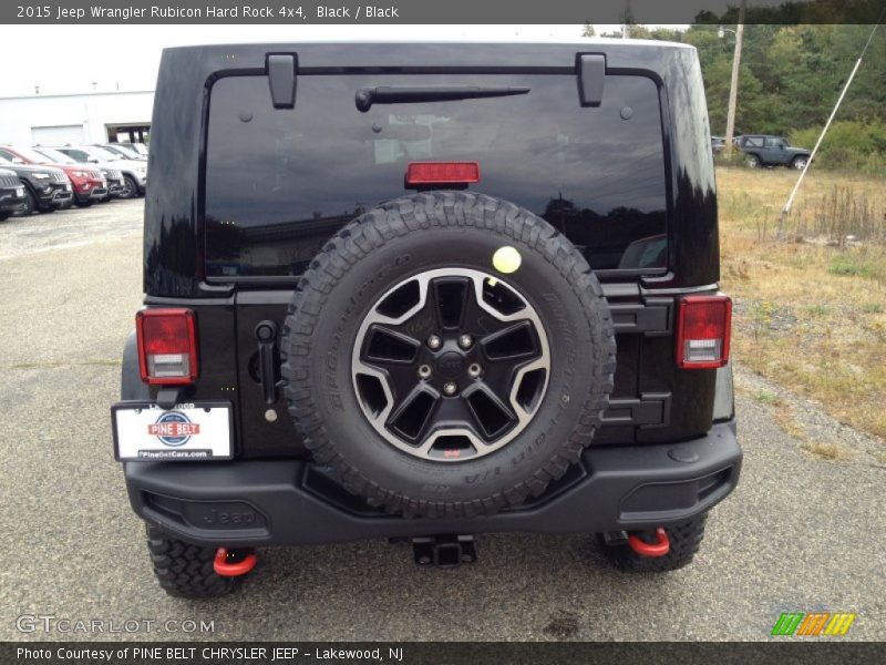 Black / Black 2015 Jeep Wrangler Rubicon Hard Rock 4x4