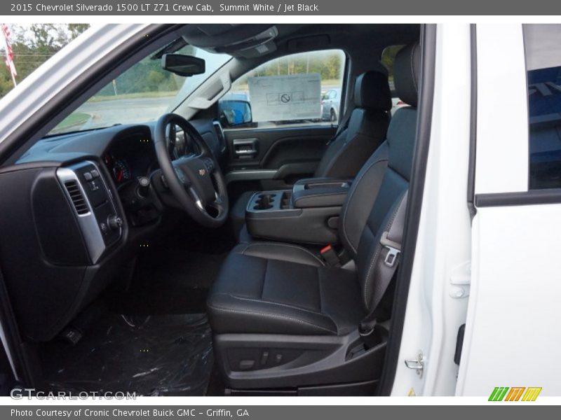 Summit White / Jet Black 2015 Chevrolet Silverado 1500 LT Z71 Crew Cab