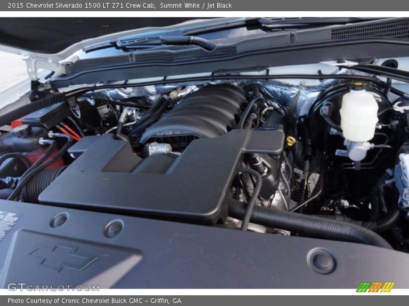 Summit White / Jet Black 2015 Chevrolet Silverado 1500 LT Z71 Crew Cab