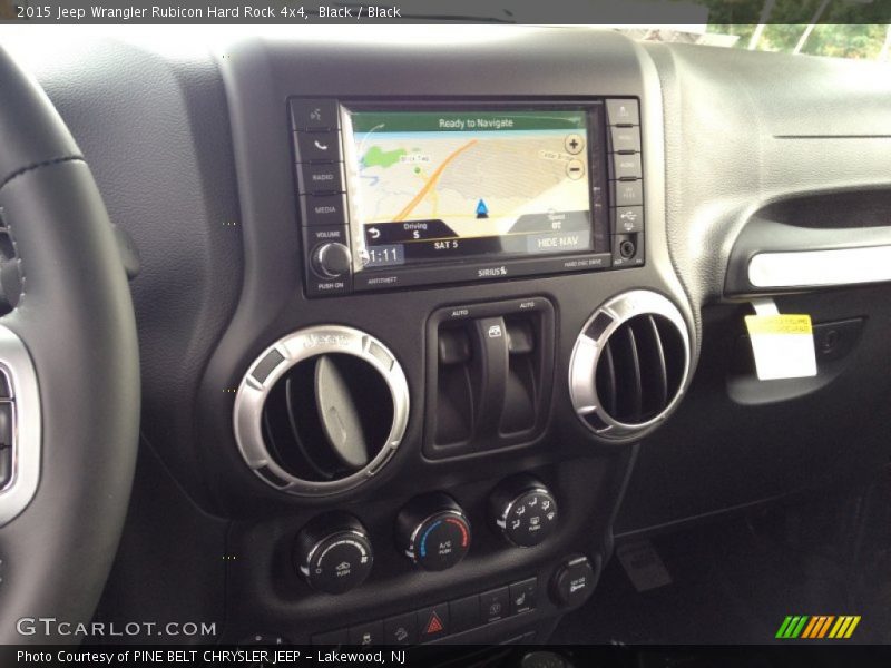 Controls of 2015 Wrangler Rubicon Hard Rock 4x4