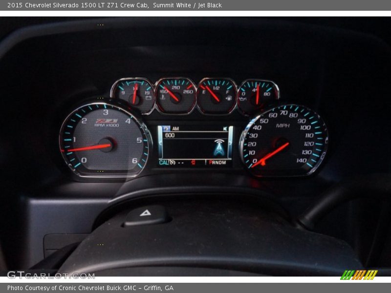 Summit White / Jet Black 2015 Chevrolet Silverado 1500 LT Z71 Crew Cab