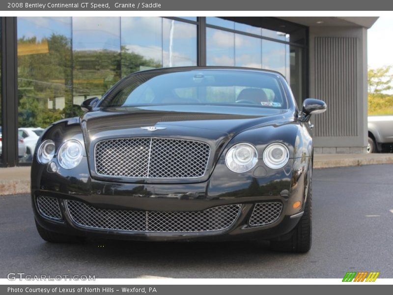 Granite / Saddle 2008 Bentley Continental GT Speed