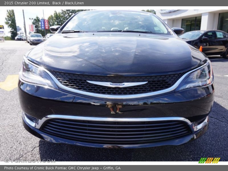 Black / Black/Linen 2015 Chrysler 200 Limited