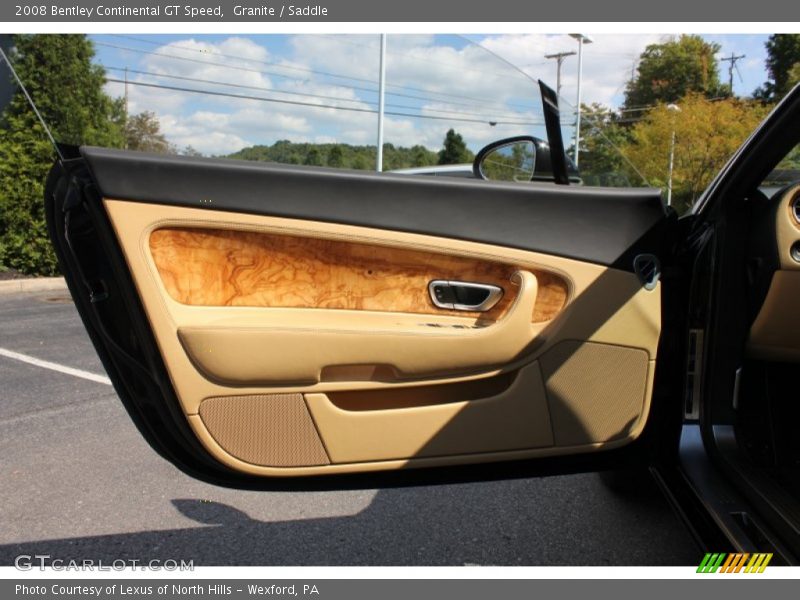 Granite / Saddle 2008 Bentley Continental GT Speed