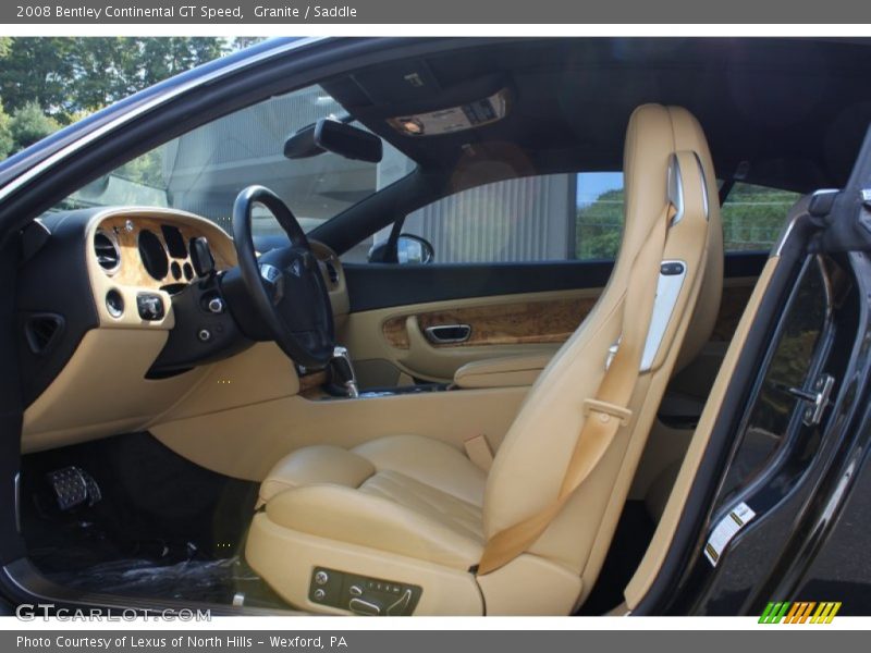 Granite / Saddle 2008 Bentley Continental GT Speed