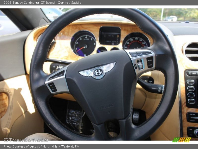 Granite / Saddle 2008 Bentley Continental GT Speed