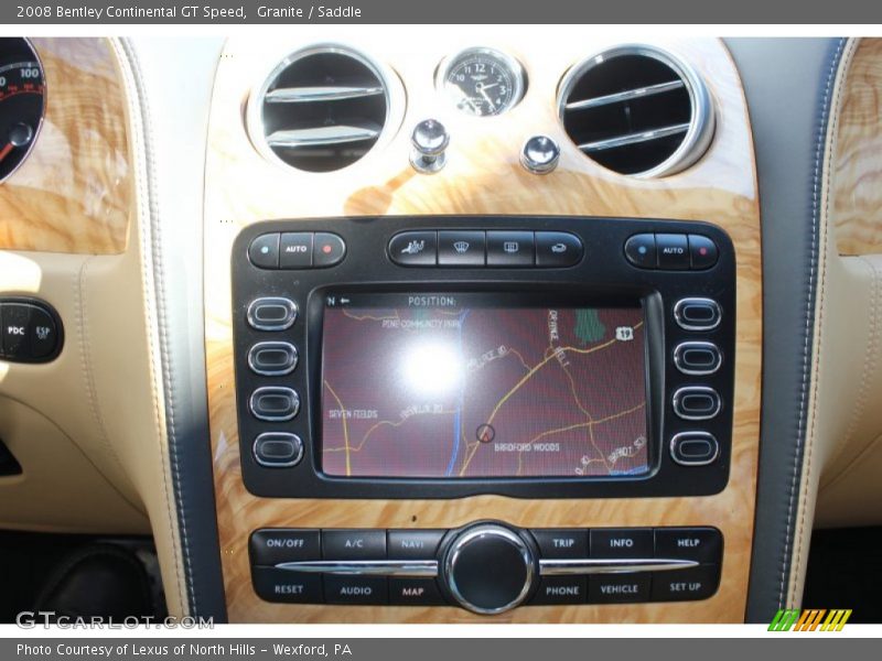 Granite / Saddle 2008 Bentley Continental GT Speed
