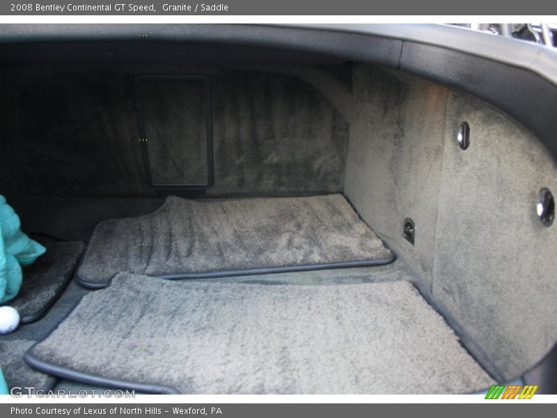 Granite / Saddle 2008 Bentley Continental GT Speed