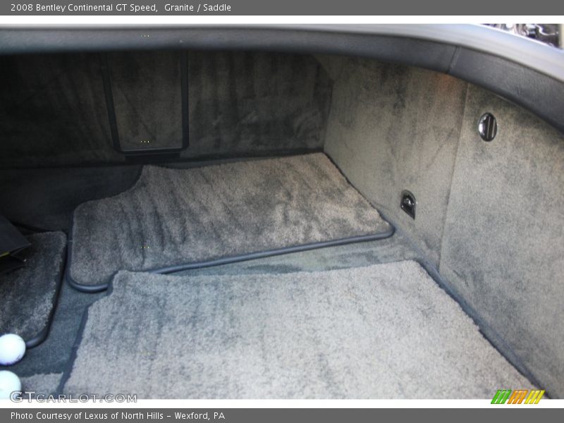 Granite / Saddle 2008 Bentley Continental GT Speed