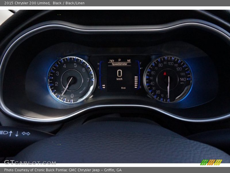 Black / Black/Linen 2015 Chrysler 200 Limited