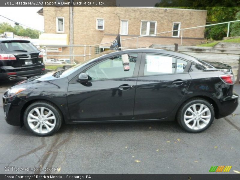 Black Mica / Black 2011 Mazda MAZDA3 s Sport 4 Door