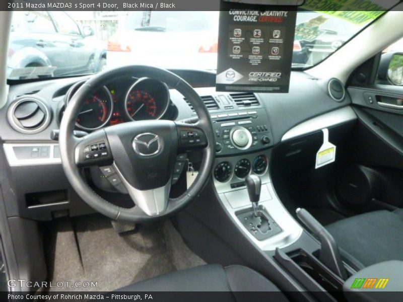 Black Mica / Black 2011 Mazda MAZDA3 s Sport 4 Door