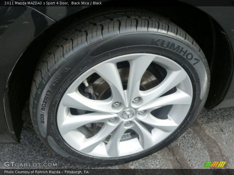 Black Mica / Black 2011 Mazda MAZDA3 s Sport 4 Door