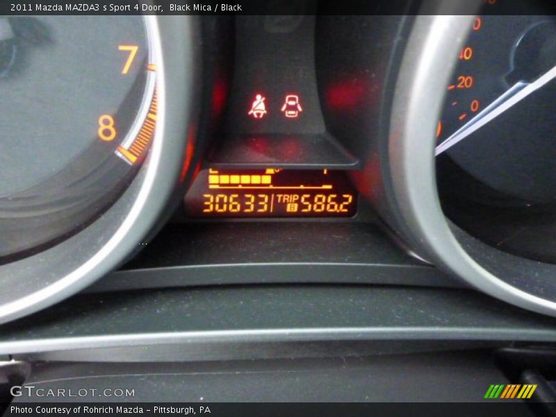 Black Mica / Black 2011 Mazda MAZDA3 s Sport 4 Door