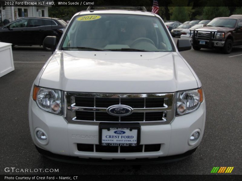 White Suede / Camel 2012 Ford Escape XLT 4WD