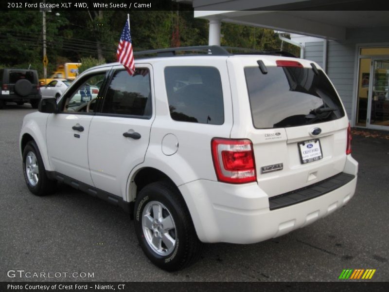 White Suede / Camel 2012 Ford Escape XLT 4WD