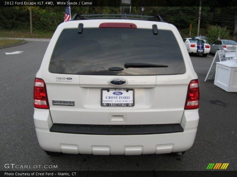 White Suede / Camel 2012 Ford Escape XLT 4WD