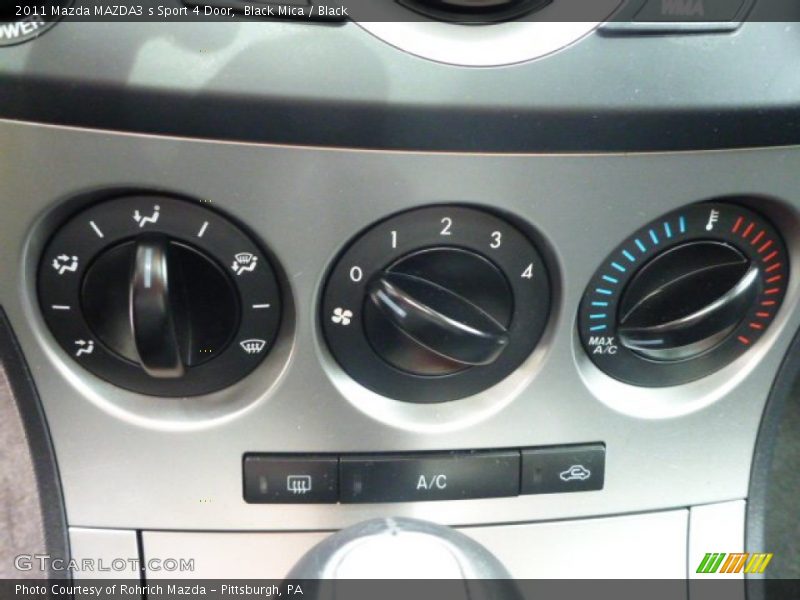 Black Mica / Black 2011 Mazda MAZDA3 s Sport 4 Door