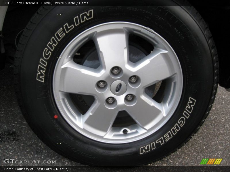 White Suede / Camel 2012 Ford Escape XLT 4WD