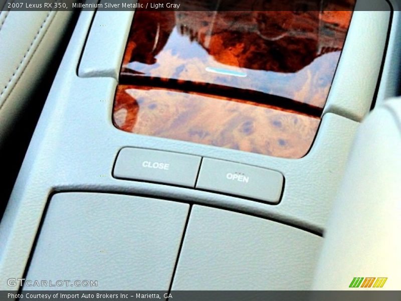 Millennium Silver Metallic / Light Gray 2007 Lexus RX 350