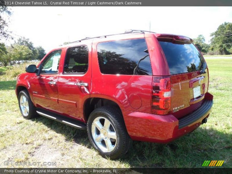 Crystal Red Tintcoat / Light Cashmere/Dark Cashmere 2014 Chevrolet Tahoe LS