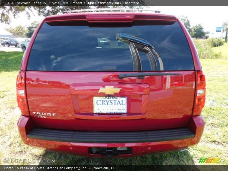 Crystal Red Tintcoat / Light Cashmere/Dark Cashmere 2014 Chevrolet Tahoe LS