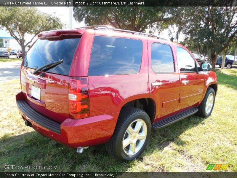 Crystal Red Tintcoat / Light Cashmere/Dark Cashmere 2014 Chevrolet Tahoe LS