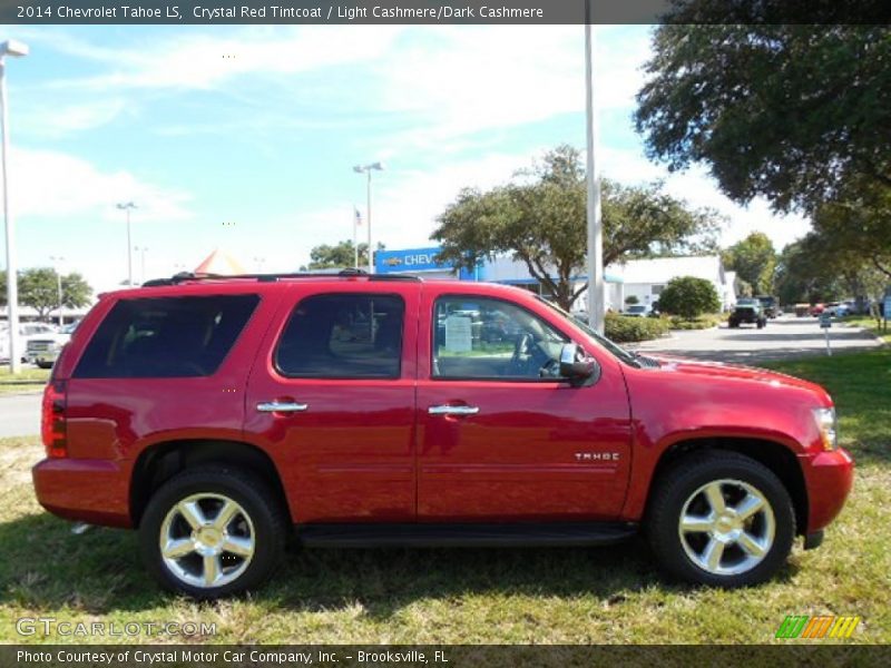 Crystal Red Tintcoat / Light Cashmere/Dark Cashmere 2014 Chevrolet Tahoe LS