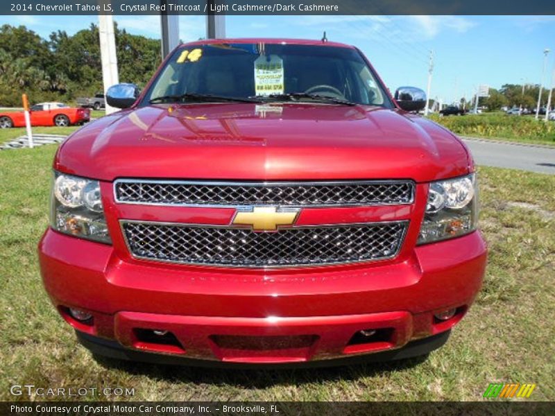 Crystal Red Tintcoat / Light Cashmere/Dark Cashmere 2014 Chevrolet Tahoe LS