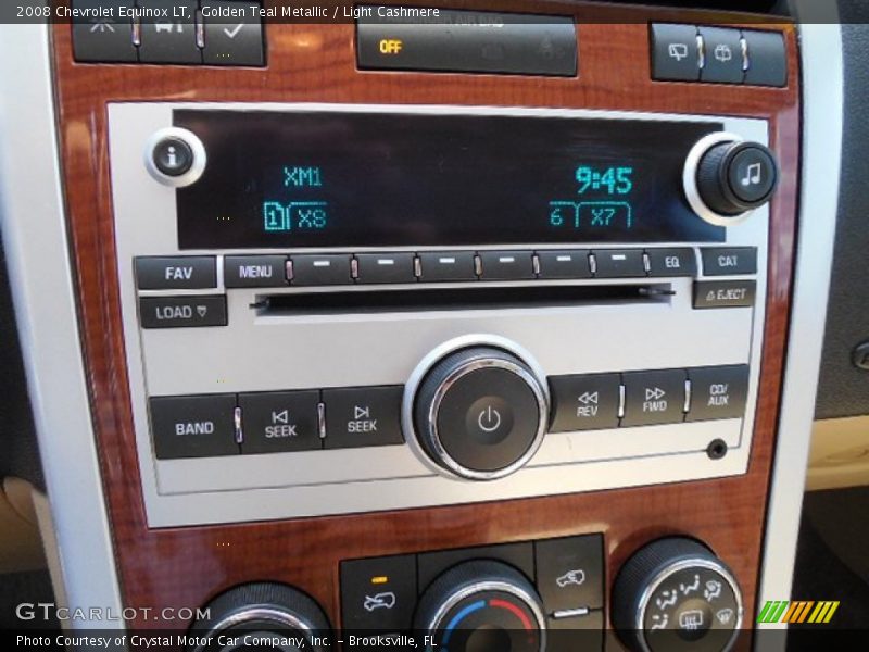 Controls of 2008 Equinox LT