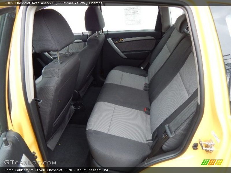 Summer Yellow / Charcoal 2009 Chevrolet Aveo Aveo5 LT