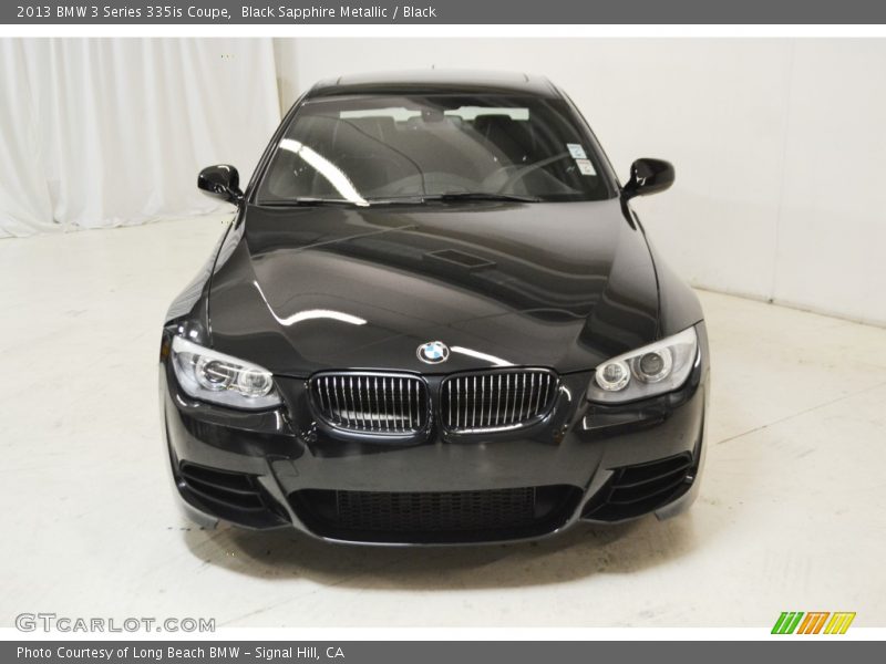 Black Sapphire Metallic / Black 2013 BMW 3 Series 335is Coupe