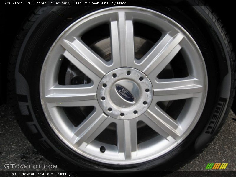 Titanium Green Metallic / Black 2006 Ford Five Hundred Limited AWD