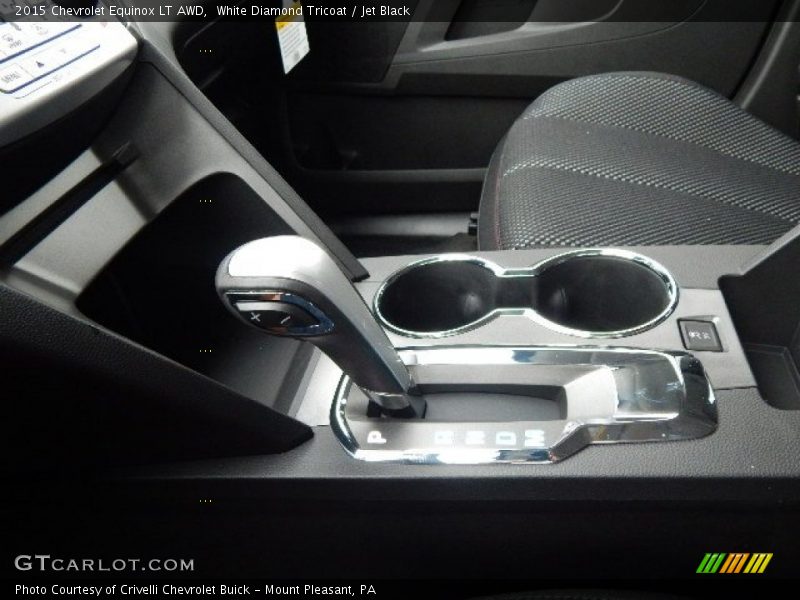 White Diamond Tricoat / Jet Black 2015 Chevrolet Equinox LT AWD