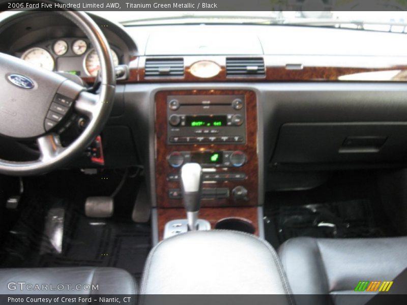 Titanium Green Metallic / Black 2006 Ford Five Hundred Limited AWD