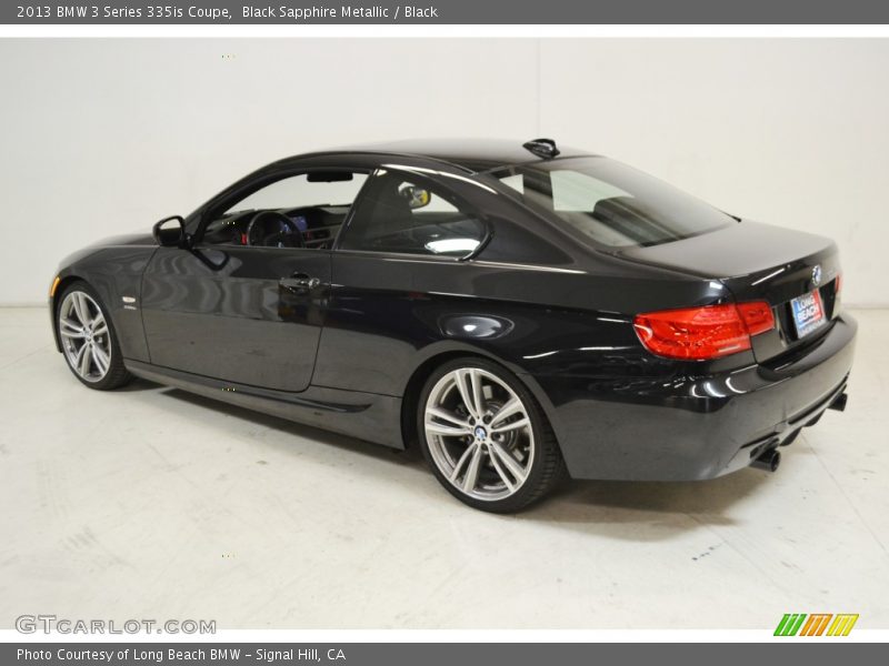 Black Sapphire Metallic / Black 2013 BMW 3 Series 335is Coupe