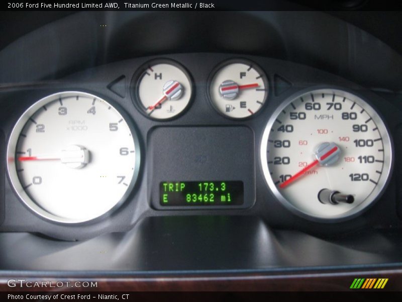 Titanium Green Metallic / Black 2006 Ford Five Hundred Limited AWD