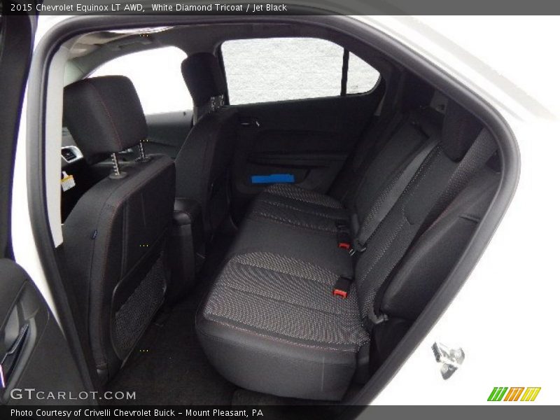 White Diamond Tricoat / Jet Black 2015 Chevrolet Equinox LT AWD