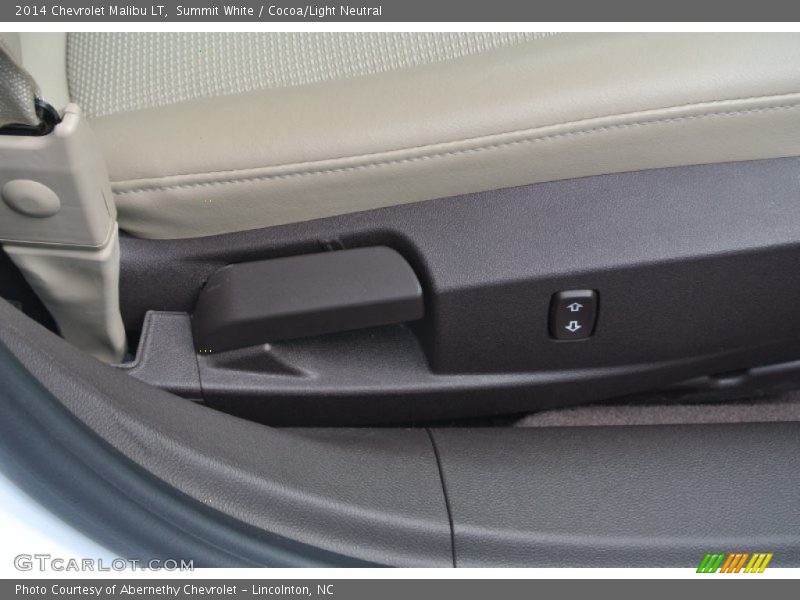 Summit White / Cocoa/Light Neutral 2014 Chevrolet Malibu LT