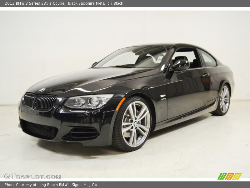 Black Sapphire Metallic / Black 2013 BMW 3 Series 335is Coupe